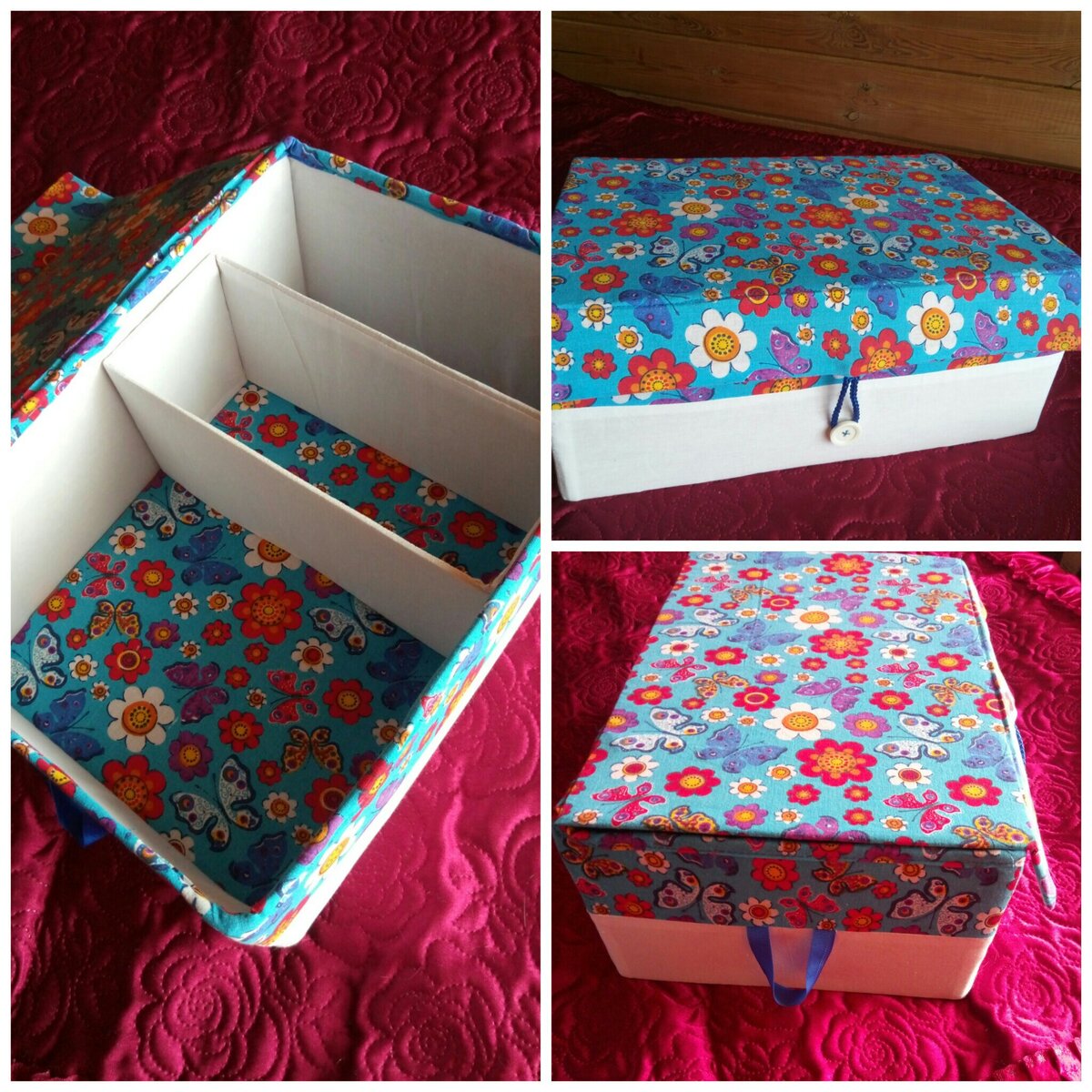 в таких коробах храню нижнее белье, носки и пр.