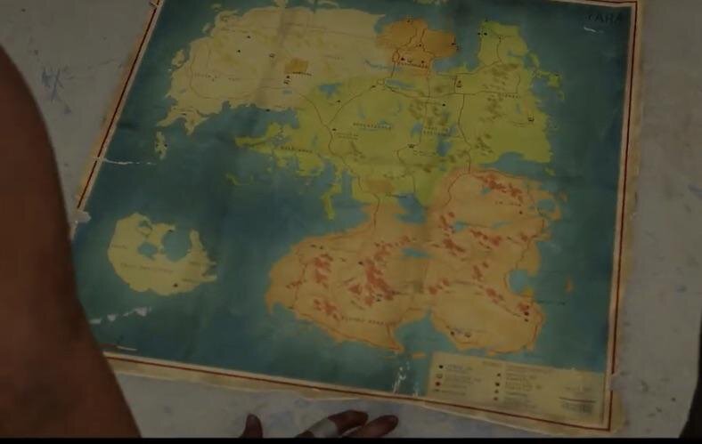 Карта территорий Far Cry 6