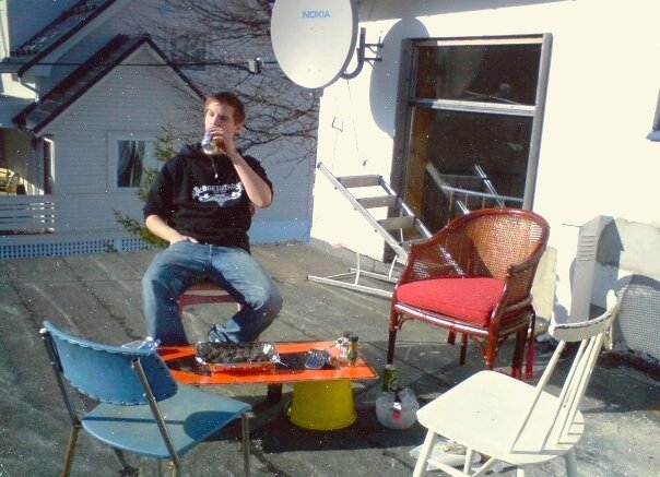 Норвежец Себ. Сразу видно - наш парень!