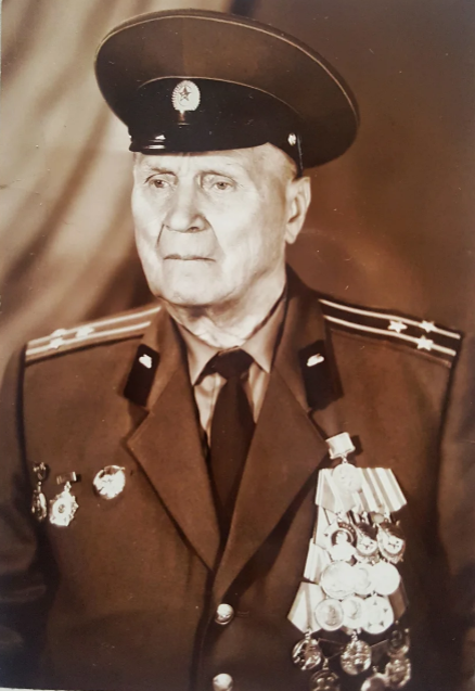 Полковник Дорошенко Андрей Никитич. 1975 год.