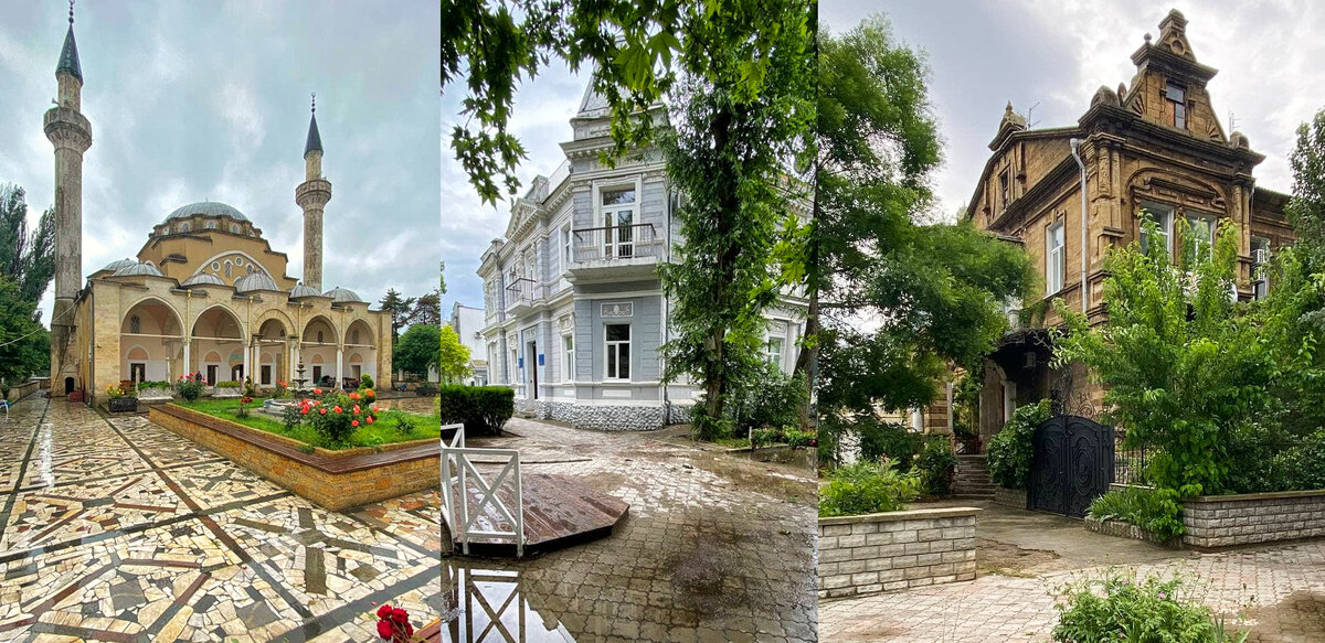 Красивые здания на улице Дувановская 