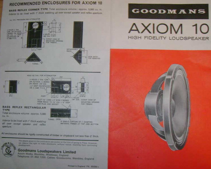 Goodmans axiom sale 10