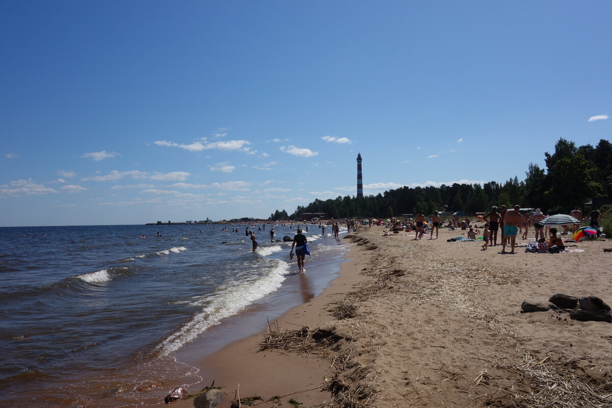 Утро на пляже