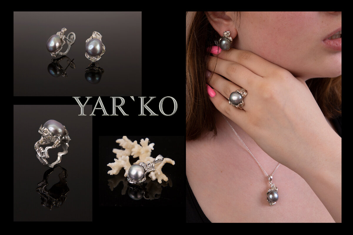 Комплект «ФУДЗИ» ювелирная компания "Yar`ko"