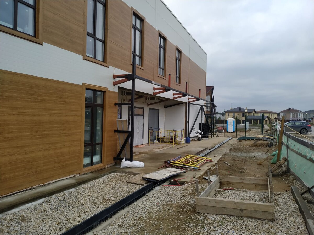 Сэндвич панель под дерево технологии Printech