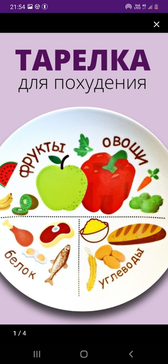 тарелка с полезной едой для беременных