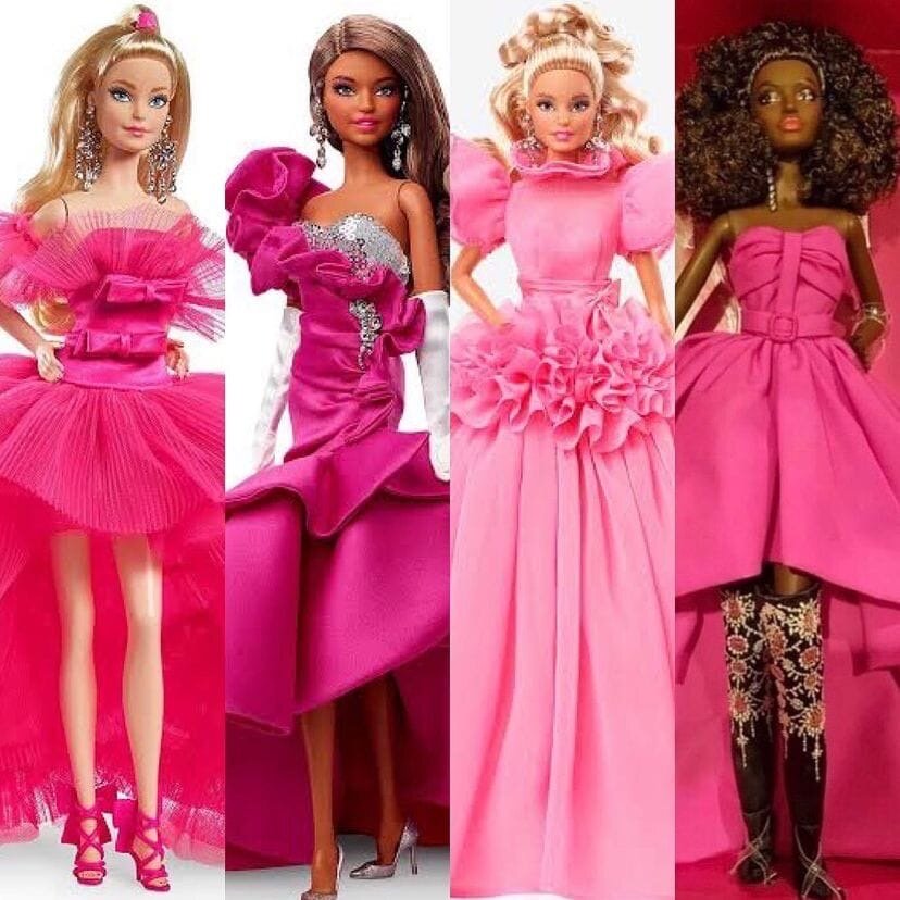 Barbie collections. Барби Пинк коллекшн. Коллекция Барби. Кукла Барби в розовом. Кукла Барби в розовом платье.