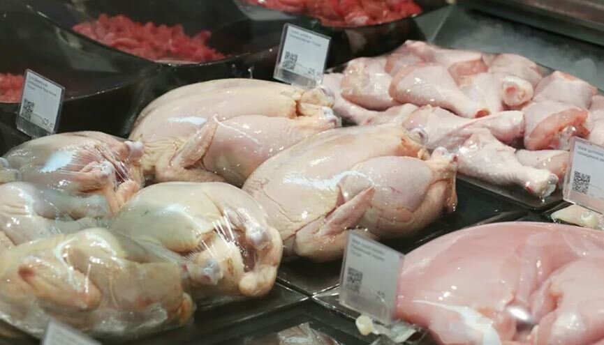 Куриное мясо в магазине (иллюстрация из открытых источников)