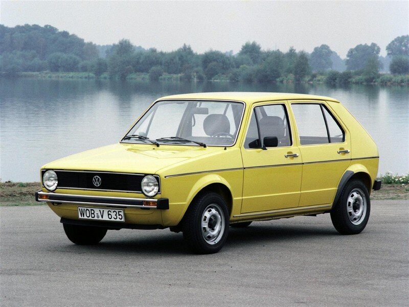 Volkswagen Golf Mk1 - 1974 год.