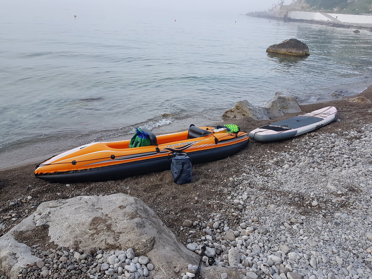 Байдарка "Pathfinder 1" и Сап EASY RIDER Marine Cruiser 11'6