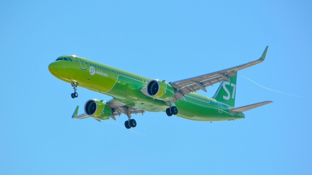    Самолет S7 Airlines© Фото : Анастасия Кабанова