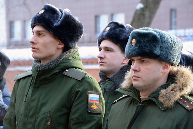    Призывники Минобороны России