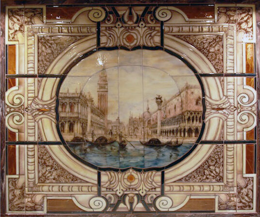 Фото vasilevadesign.ru. Панно "Венеция", размер центрального полотна: 162,5 см х 136 см. 