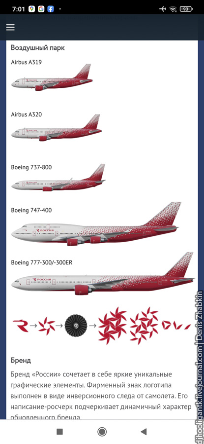 Общие сведения о самолете Boeing 737-800