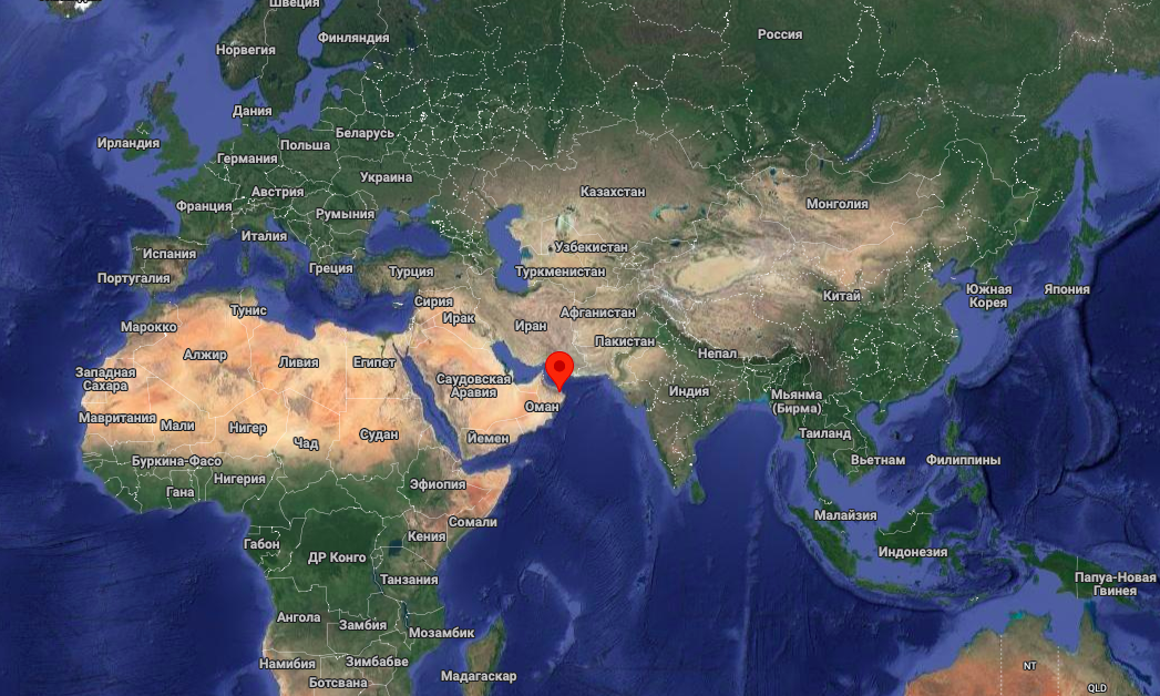 Кураят на карте 