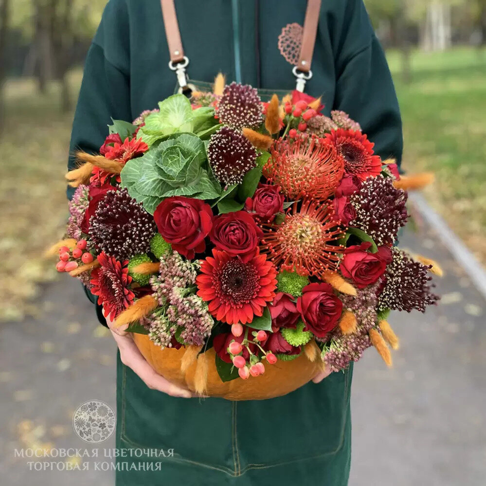 фото осенние букеты подсолнухи, и.тд