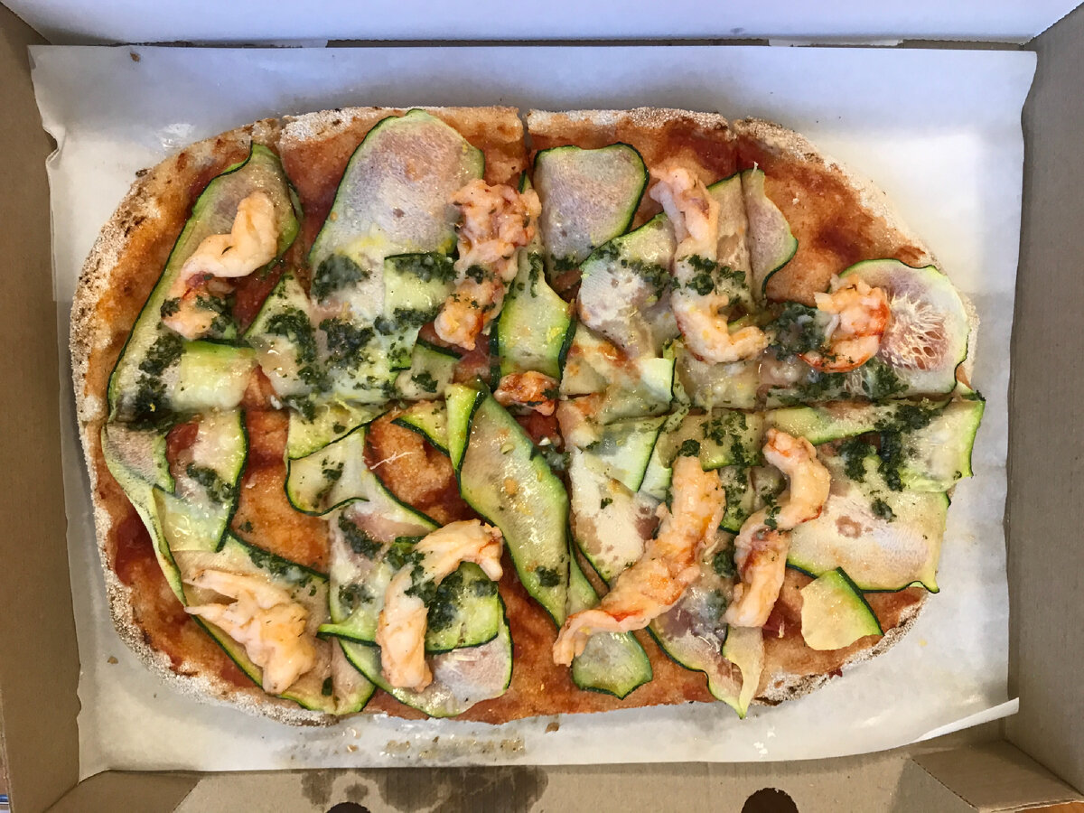 Я бы назвала эту пиццу "Экстаз"