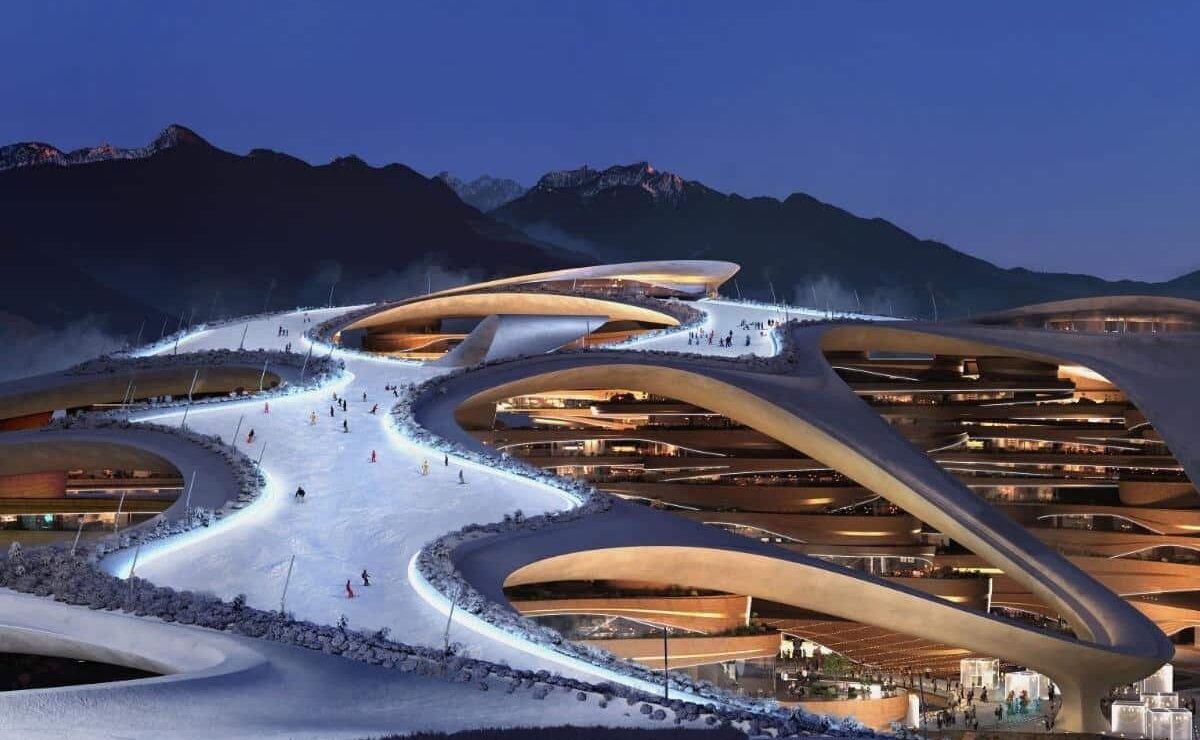    В Саудовской Аравии построят самый необычный в мире горнолыжный курорт