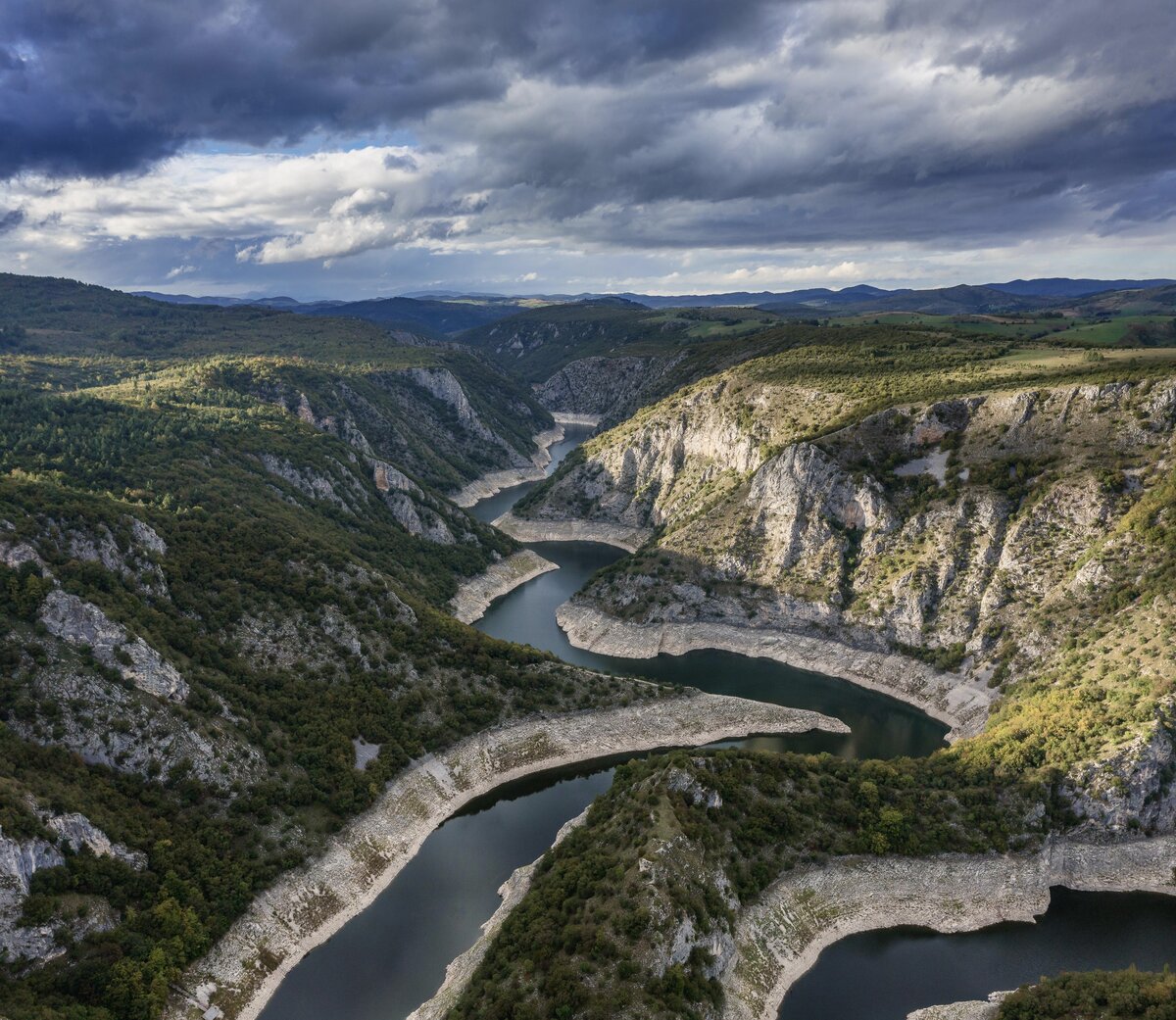 Каньон реки Увац. Фото автора.