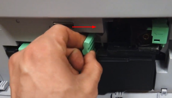 Фото 10. Смещаем фиксатор вправо