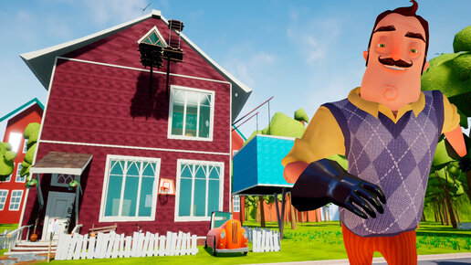 ШОУ ПРИВЕТ СОСЕД!НУ НАЧАЛОСЬ В ДЕРЕВНЕ УТРО!ИГРА HELLO NEIGHBOR 2 MOD KIT ПРОХОЖДЕНИЕ МОДОВ!ПРИКОЛЫ!