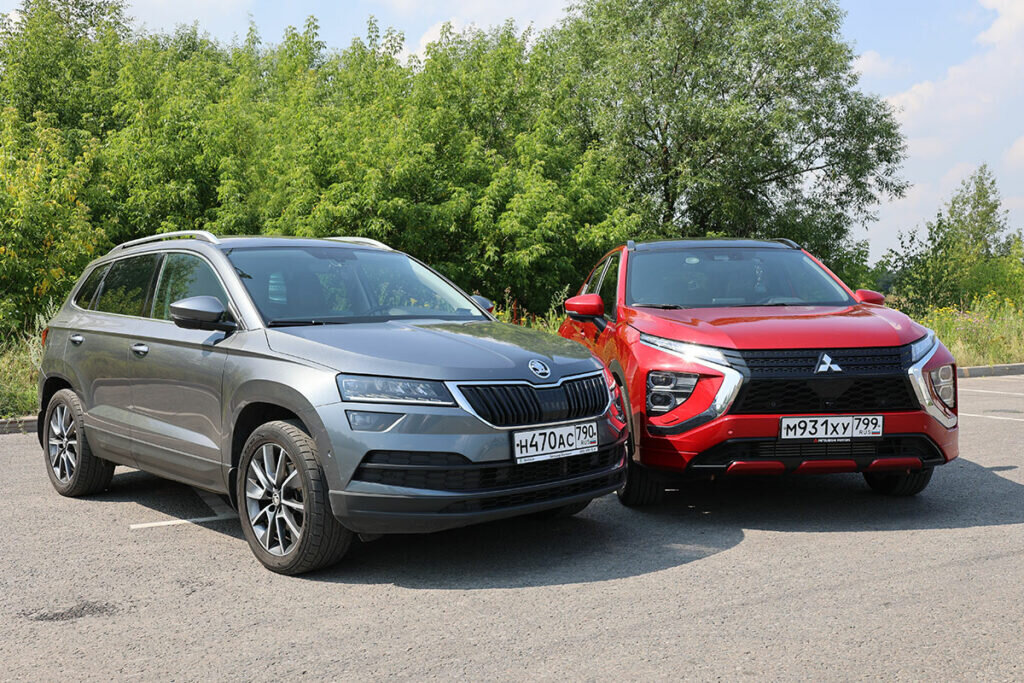    Mitsubishi Eclipse Cross или Skoda Karoq: какой кроссовер купить в 2022 году? t.sikuler@5koleso.ru