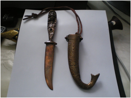 Кинжал, который использовали в рукопашной схватке