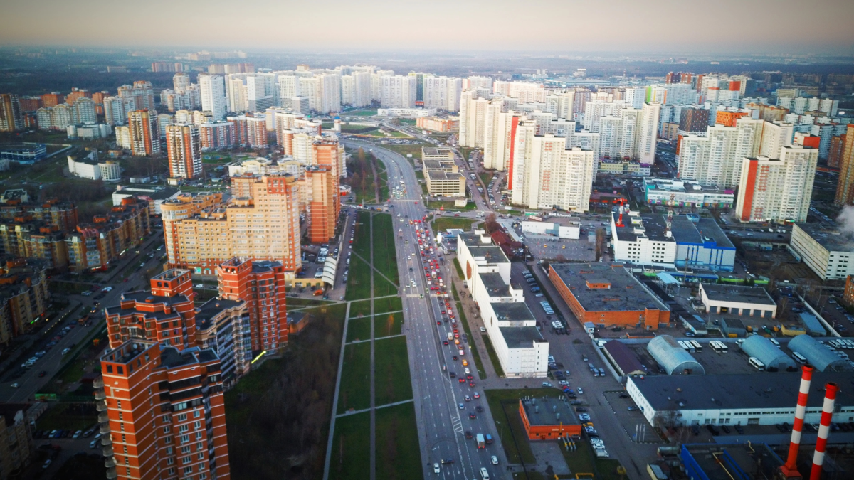 Граница между Куркино и Новокуркино. Лучший район Москвы и Подмосковное  Гетто. | Урбанист 21 Века | Дзен