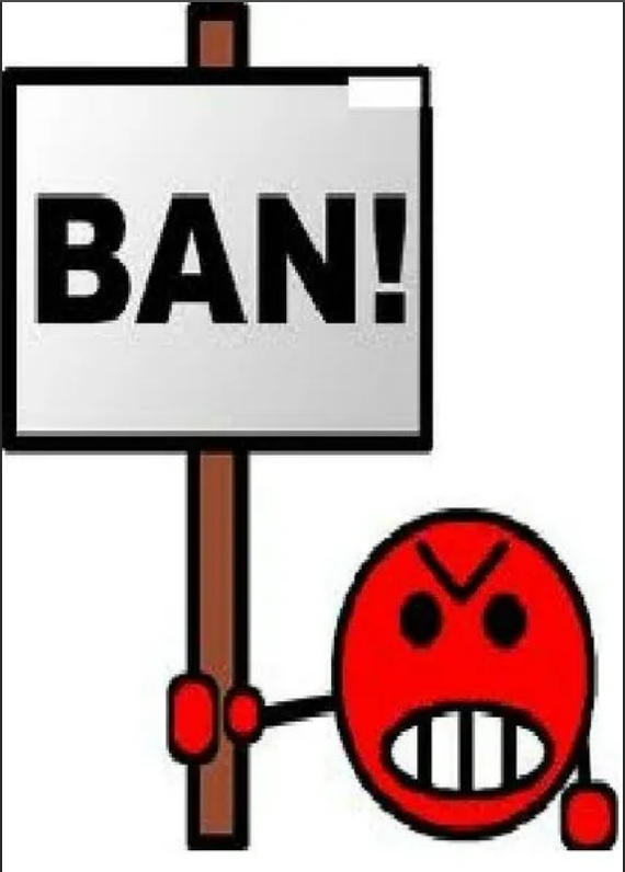 Там бан. Бан. Банбан. Ban картинка. Надпись бан.