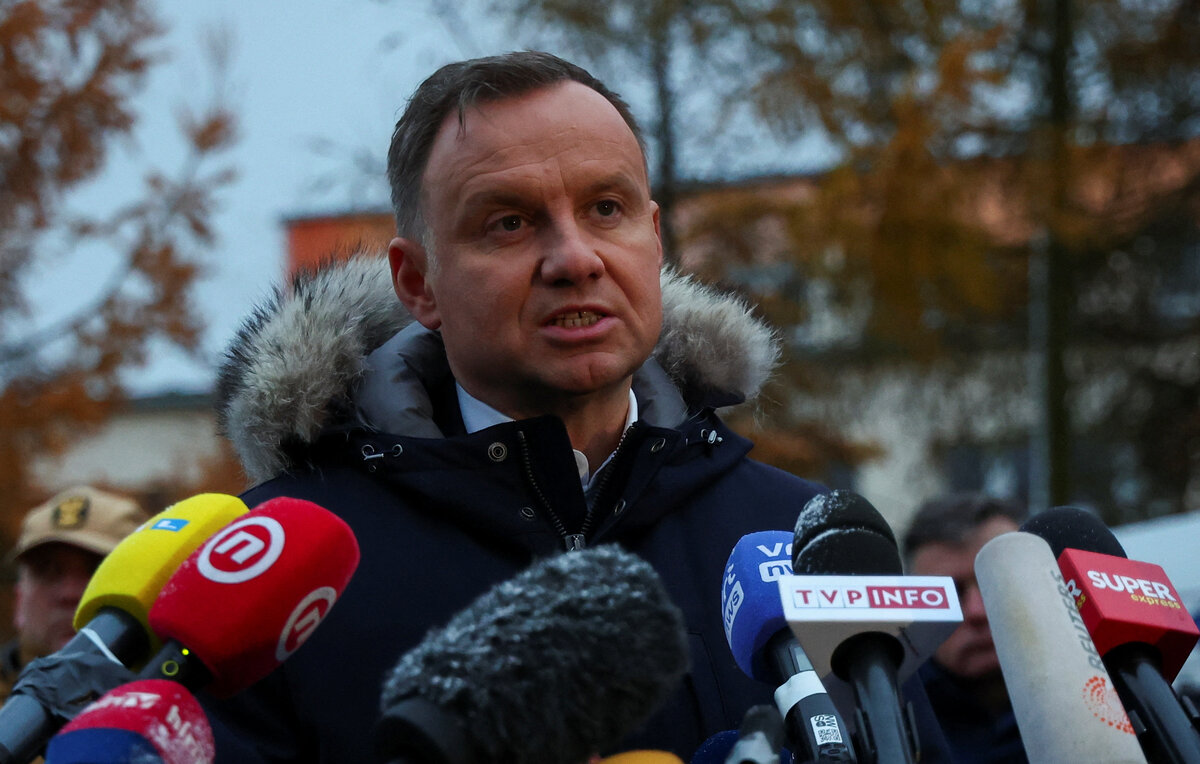    Президент Польши Анджей Дуда  REUTERS/Kacper Pempel