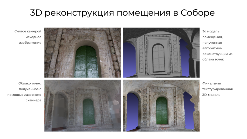    Пример реконструкции / ©Пресс-служба Сколтеха