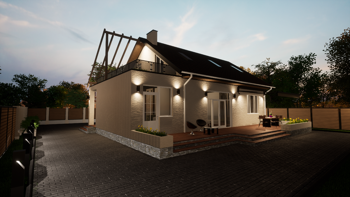 Проект разработан архитектором ООО "СК "Домовой" (г. Краснодар)