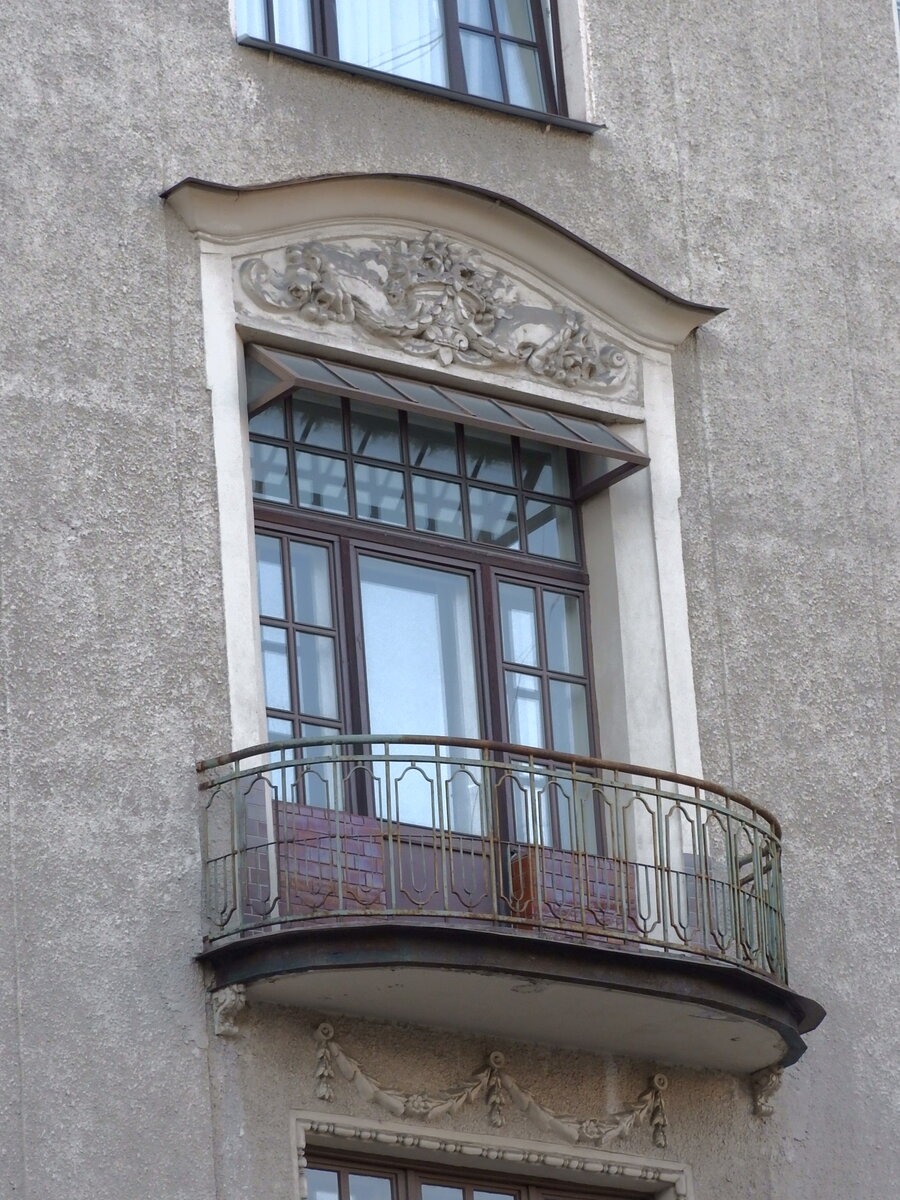 Доходный дом Генриха Франса Эйлерса, ул. Рентгена, д.4, фото из личного архива автора статьи, 2022г.