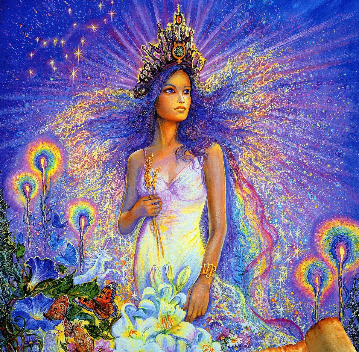 Художник Жозефина Уолл (Josephine Wall) «Virgo»