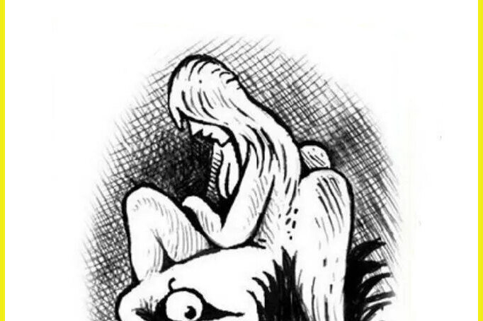     Оптическая иллюзия из британского журнала XIX века: найдите на рисунке затаившегося демона