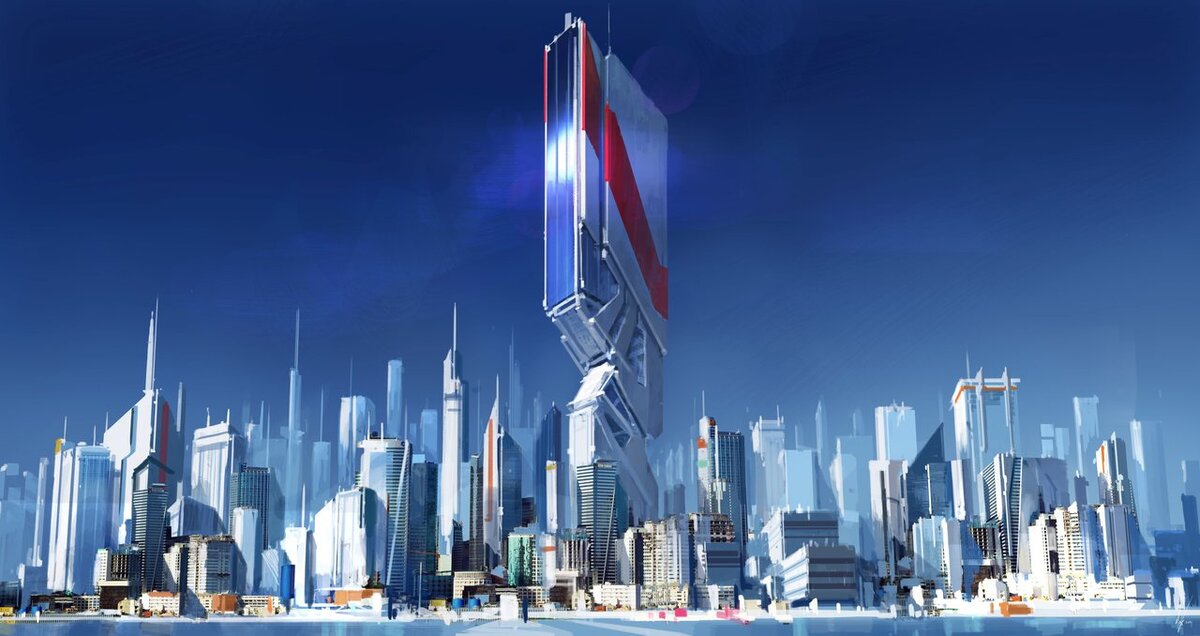 Что-что, а Mirror’s Edge была очень стильной игрой с крайне необычным городом, сошедшим прямиком с какого-нибудь футуристического романа или фильма 