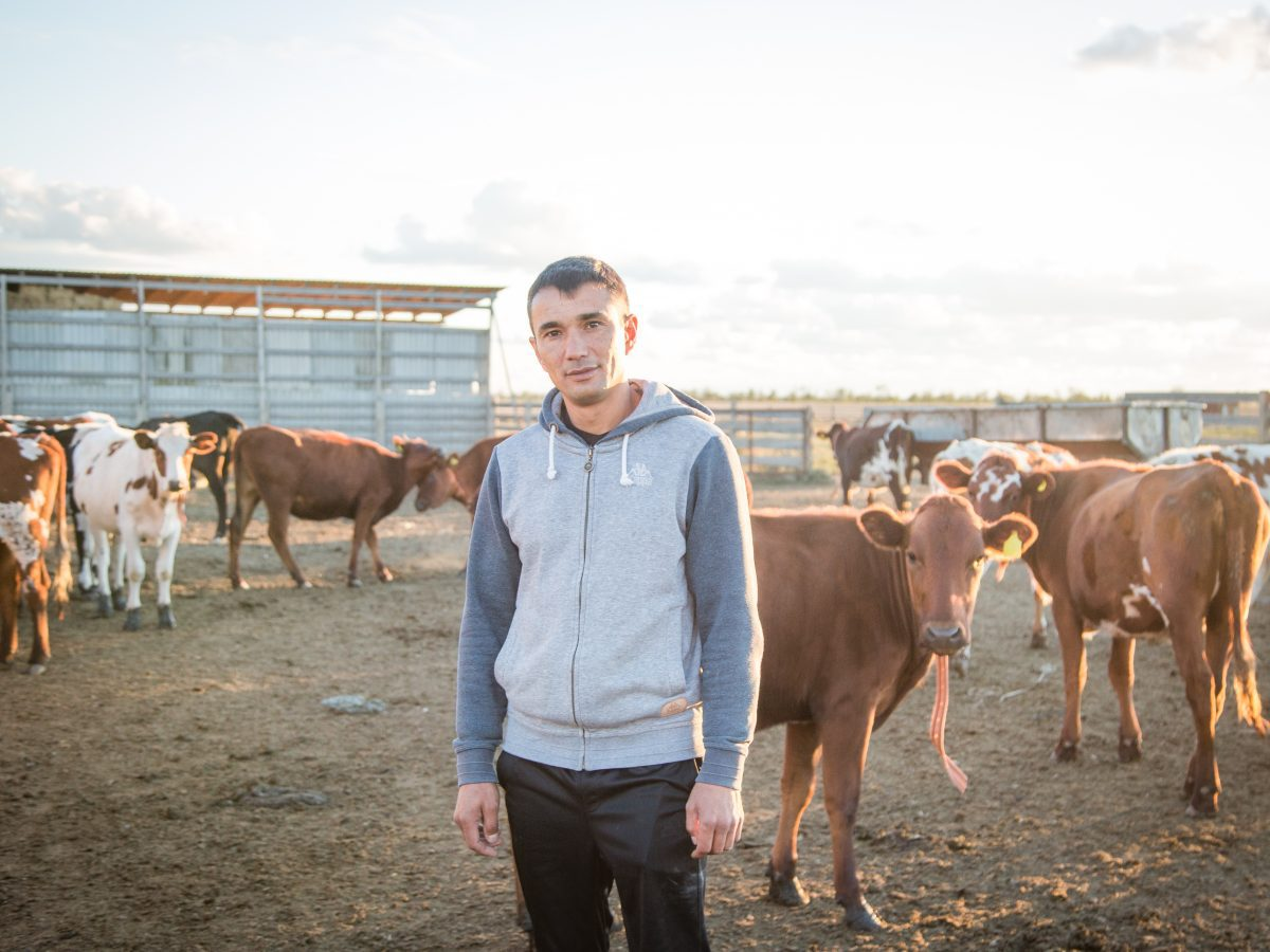 Фермер Бахтияр Усеинов