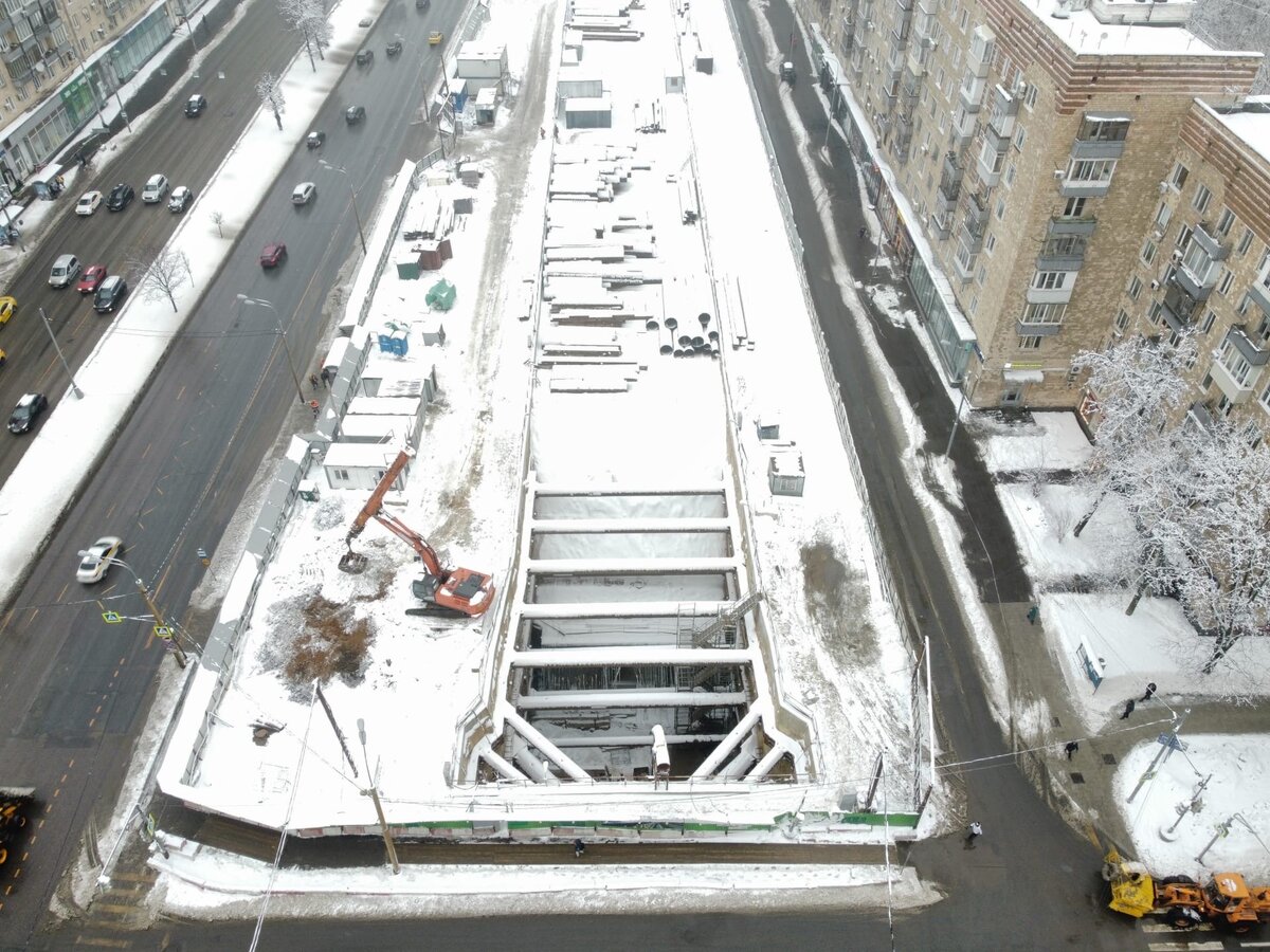 📷 2: Проходка ведётся со стороны тупиков. 