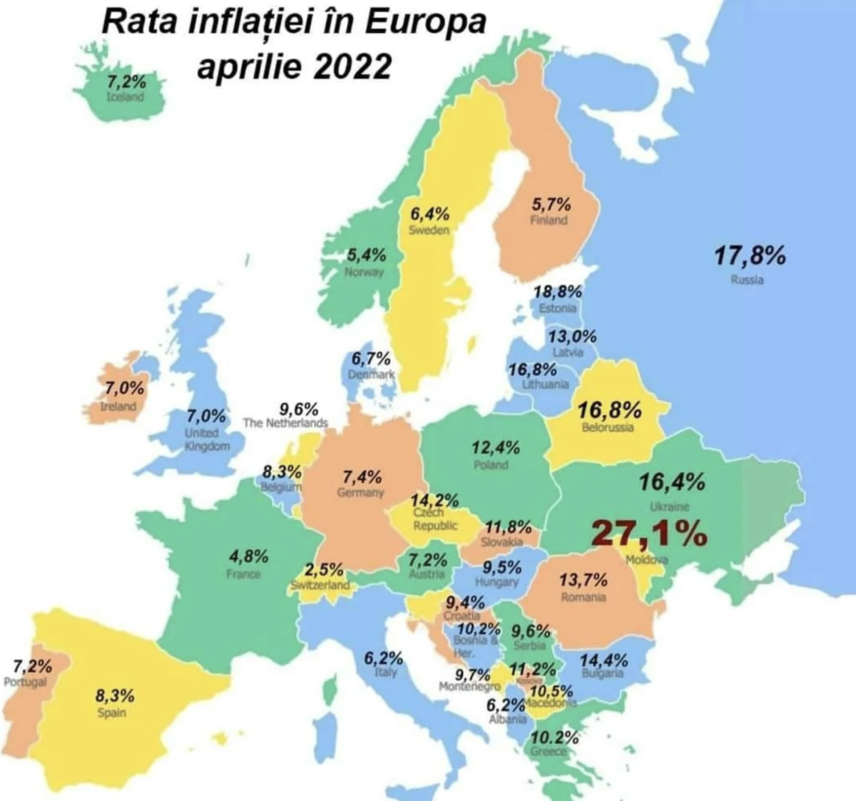 Страны европы 2023. Инфляция в Европе 2022. Карта инфляции в Европе 2022. Инфляция в Европе сейчас. Уровень инфляции в Европе 2022.