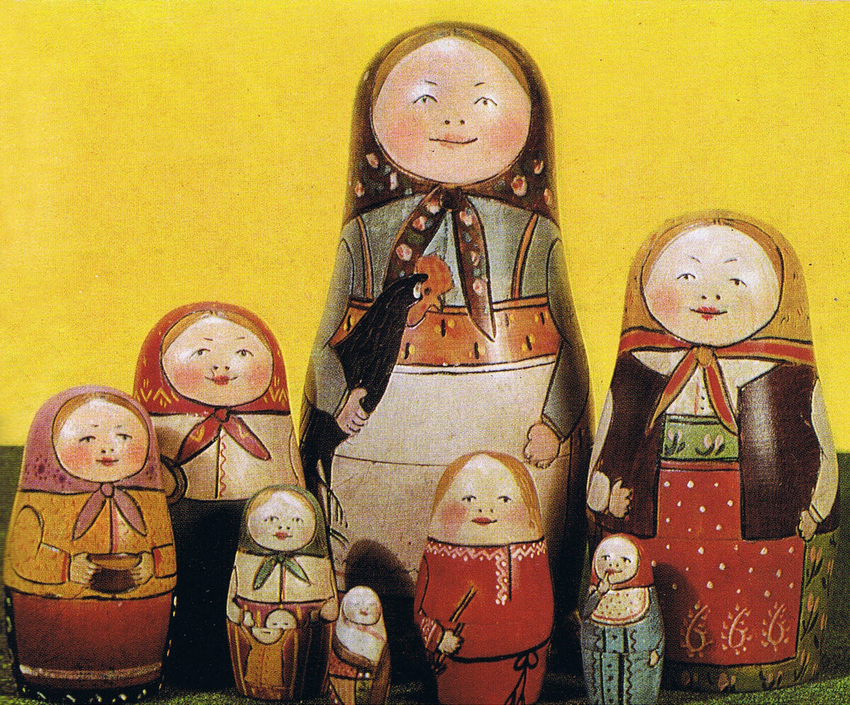 Матрешки древней Руси