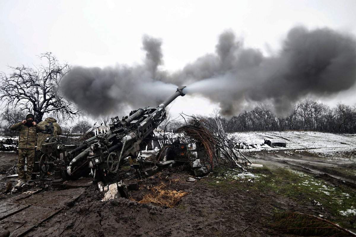 Украинские военнослужащие на передовой, 2022 год / Фото: Roman Chop/AP