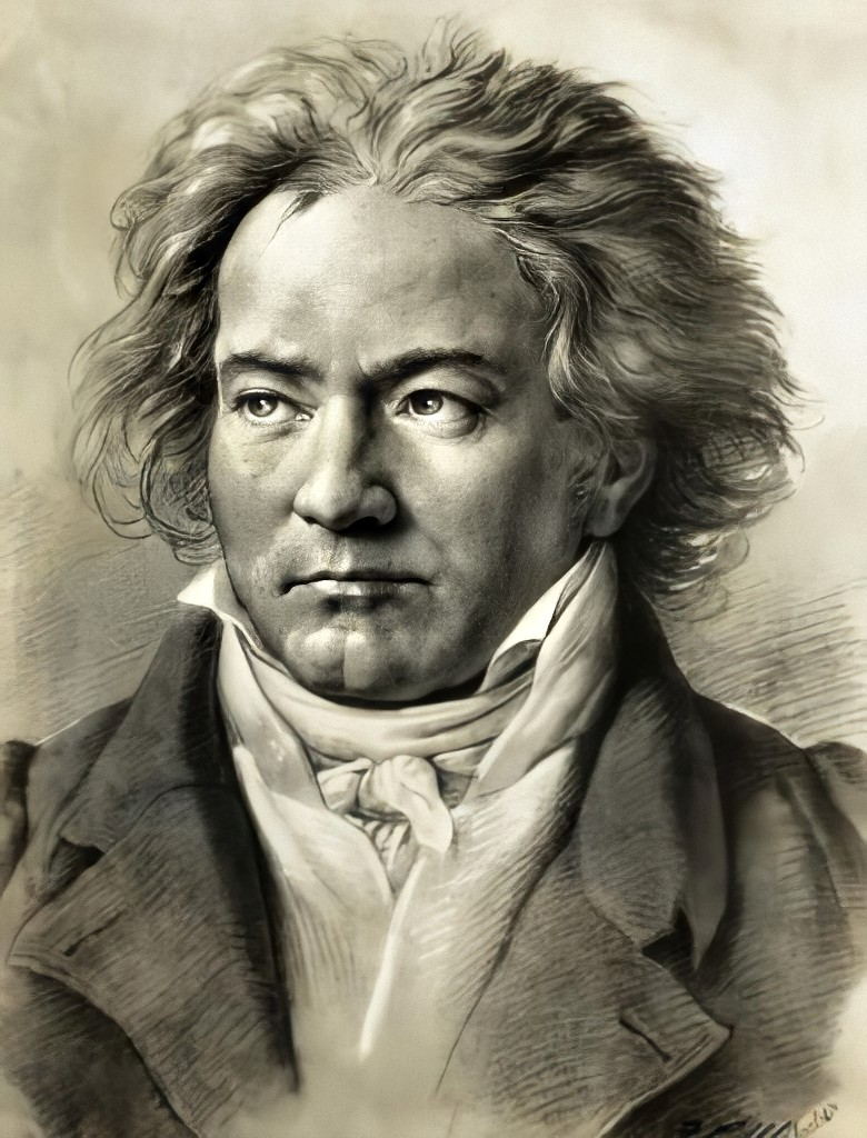 Людвиг ван Бетховен (1770–1827 гг.). Немецкий композитор, пианист и дирижёр
