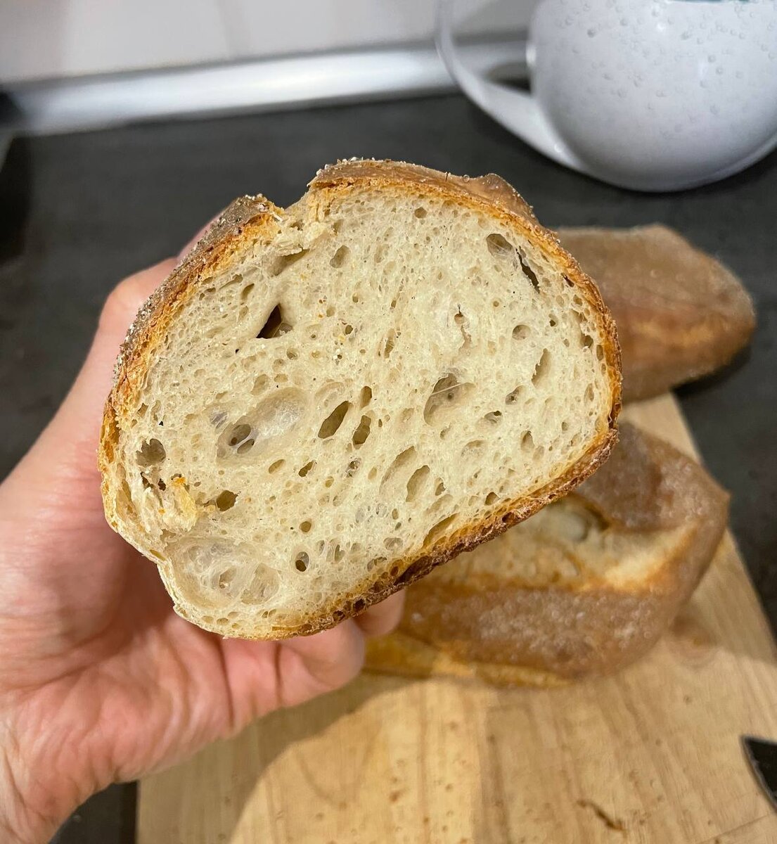 Вкусный и полезный домашний хлеб, который я теперь умею печь сама. 