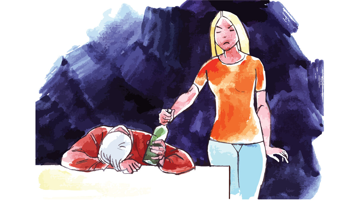 замуж за алкоголика