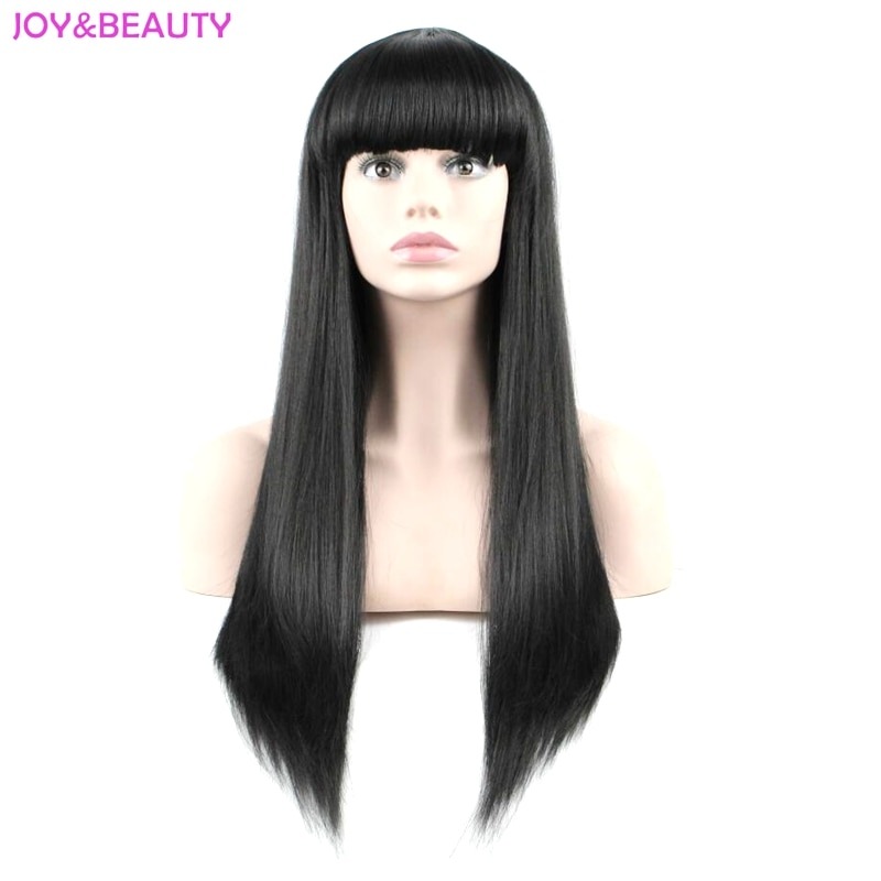 Черный парик