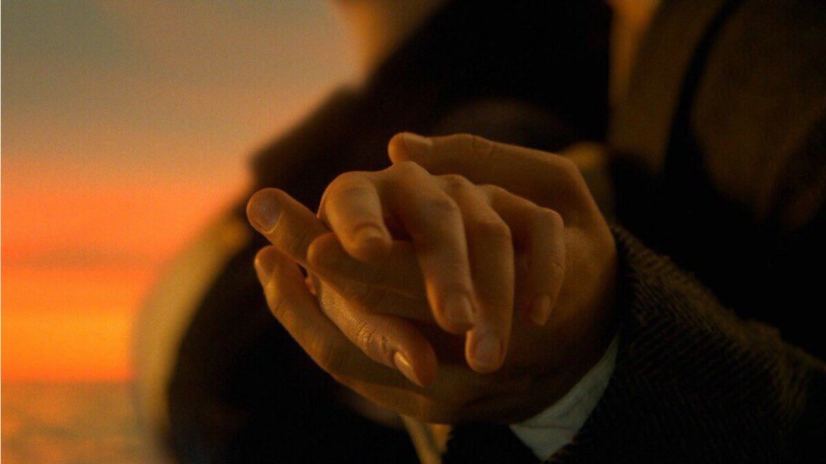 Кадр из фильма "Титаник"