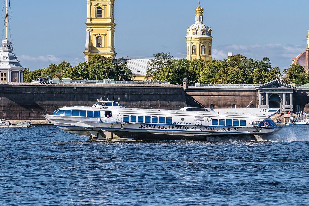 "Метеор-197" на Неве / Википедия