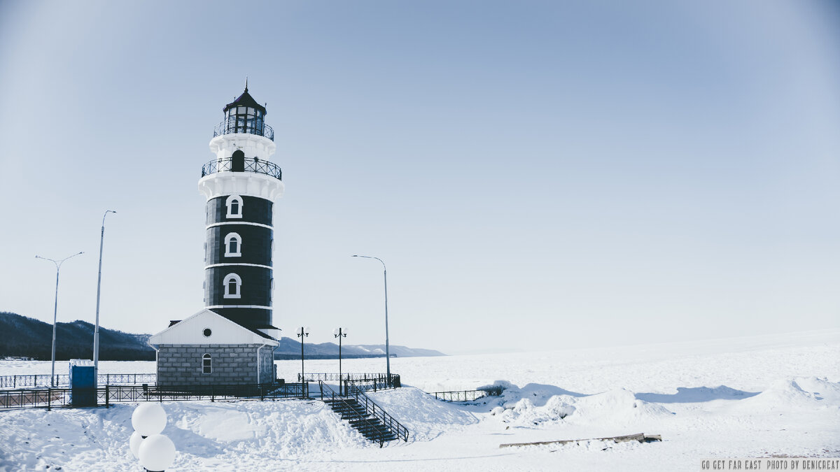 Маяк "Турка" в Байкальской Гавани 