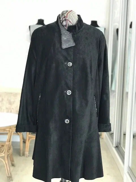 Переделка кожаного плаща в куртку. Ателье Ирины Берзиной.