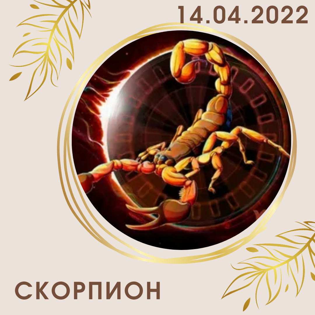 Скорпион - 14.04.2022
